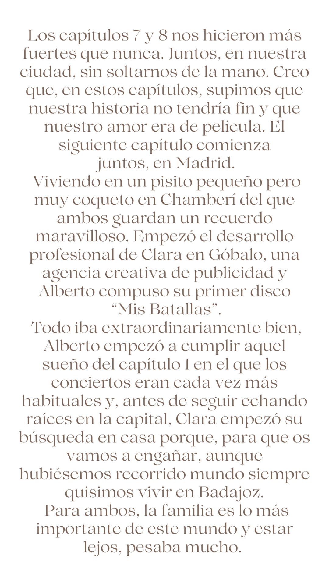 Clara y Alberto cap